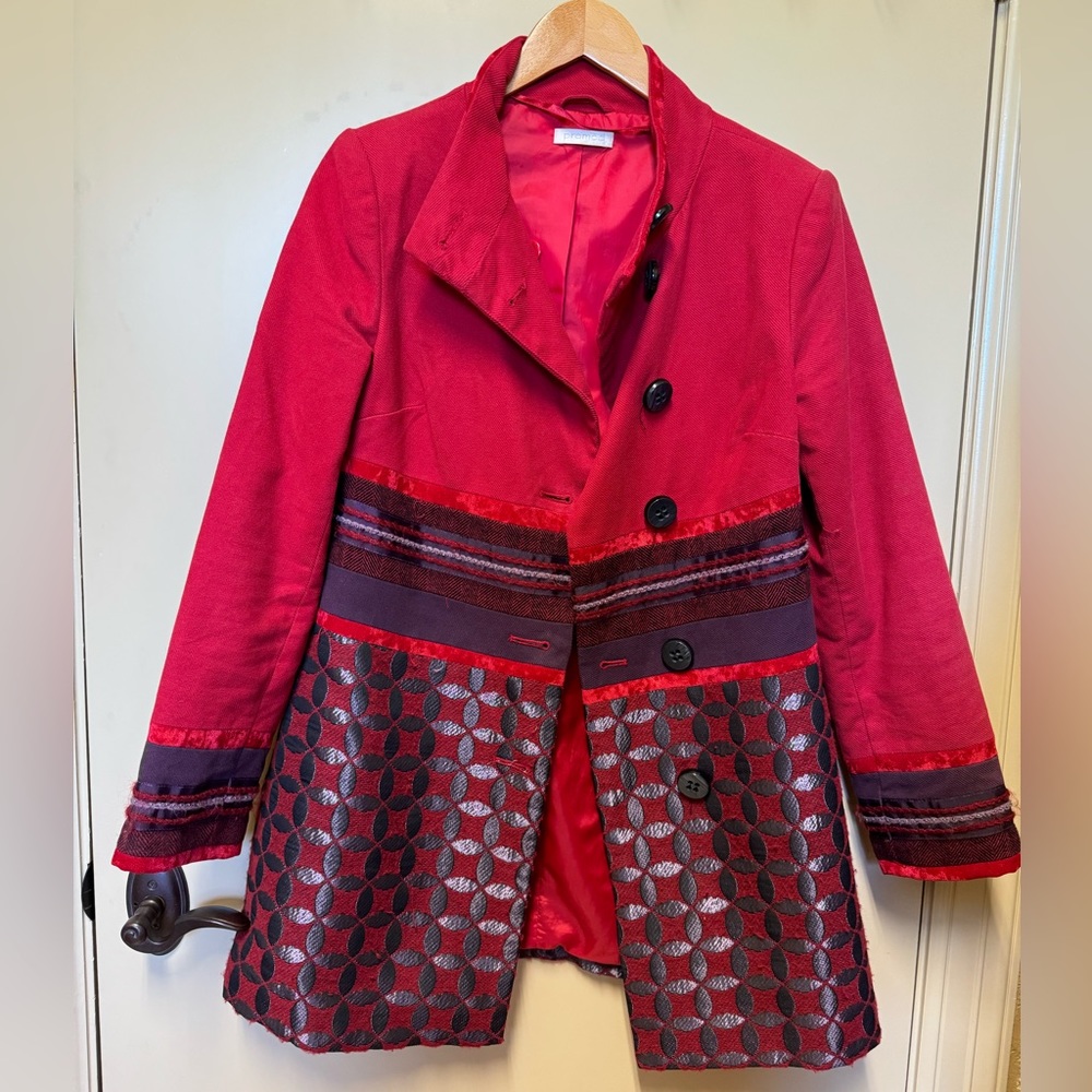 Short Coat by French Brand Promod Size EU38/UK10